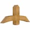 Ekena Millwork Bellingham Rough Sawn Timber Gable Bracket, Western Red Cedar, 48"W x 22"H x 6"D x 6"F, 11/12 Pitch GBW048X22X0606BEL00RWR - alternate 5